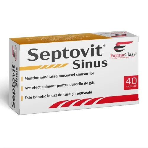 Septovit Sinus, 40 capsule, Farma Class