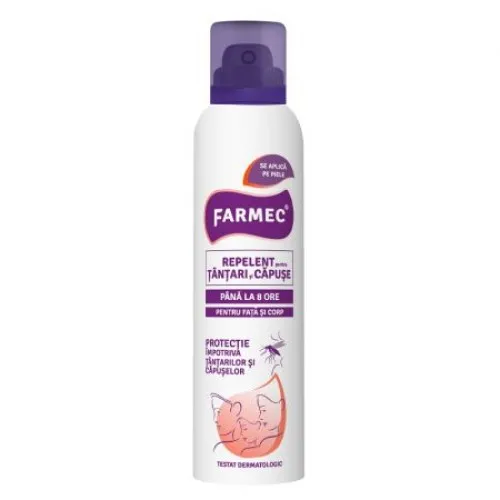 Farmec Repelent Spray Tantari si Capuse x 75 ml