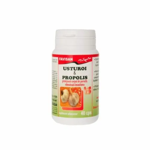 Favisan Usturoi si Propolis -cps x 40