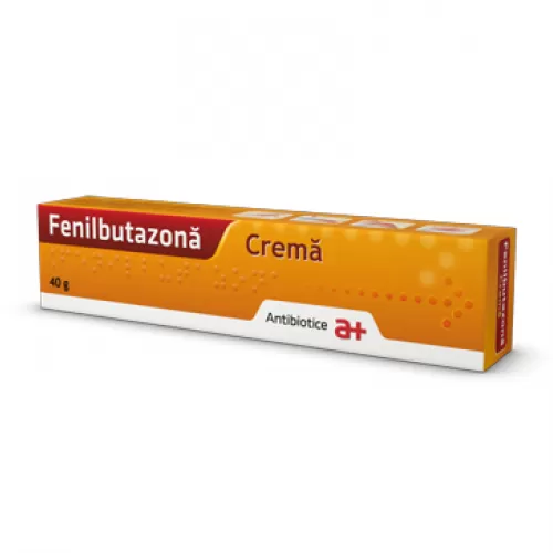 Fenilbutazona Atb crema, 40 mg/g, 40 g, Antibiotice SA