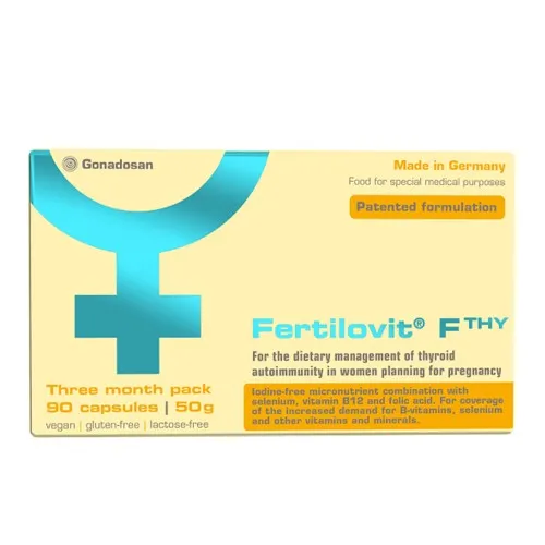 Fertilovit F THY, 90 capsule, Gonadosan