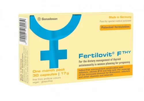 Fertilovit F THY, 30 capsule, Gonadosan