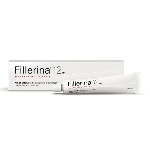 Crema de noapte cu efect de umplere Fillerina 12HA Densifying Grad 5, 50 ml, Labo