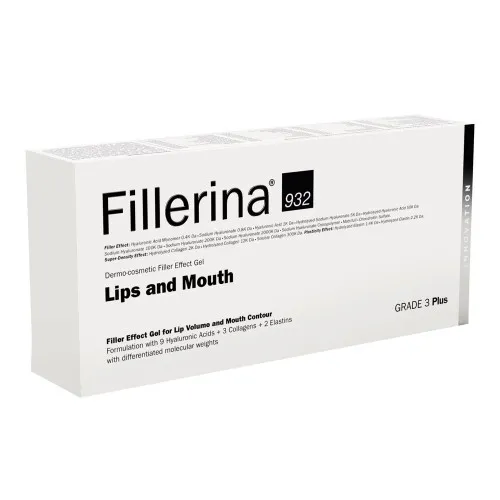 Tratament pentru buze si conturul buzelor Grad 3 Plus Fillerina 932, 7 ml, Labo