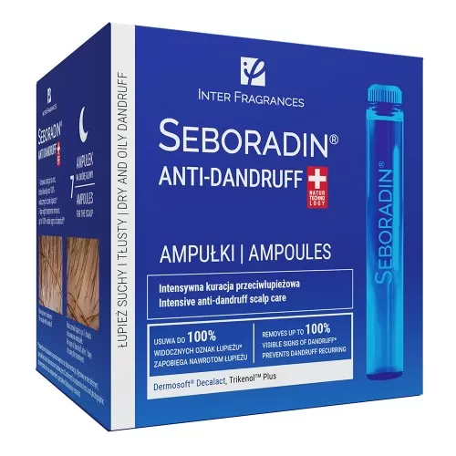 Tratament antimatreata, 7 fiole x 5.5 ml, Seboradin