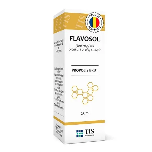 Flavosol solutie orala, 300 mg/ml, 25 ml, Tis Farmaceutic