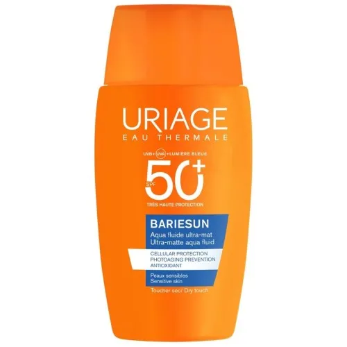 Fluid hidratant cu SPF 50+ Bariesun Mat, 50 ml, Uriage