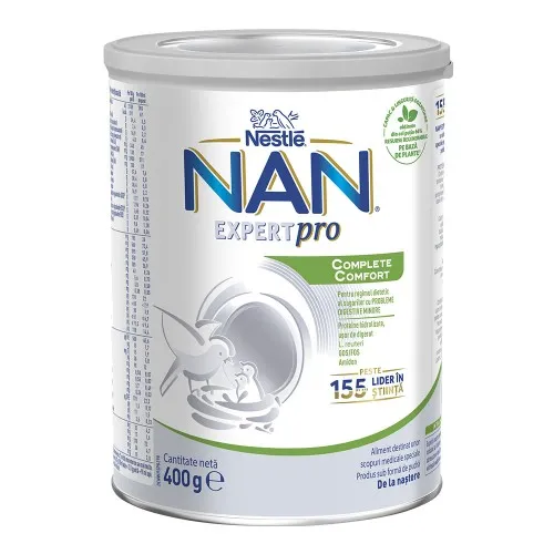 Formula de lapte Nan Complete Comfort +0 luni, 400g, Nestle