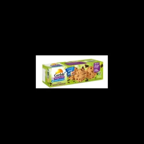Fursecuri fara gluten si lactoza Pepites Chocolat, 150g, Gerble Expert Dietetic