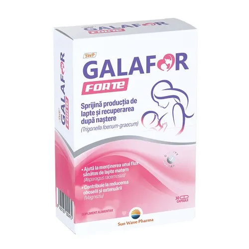 Galafor Forte, 30 capsule, Sun Wave Pharma