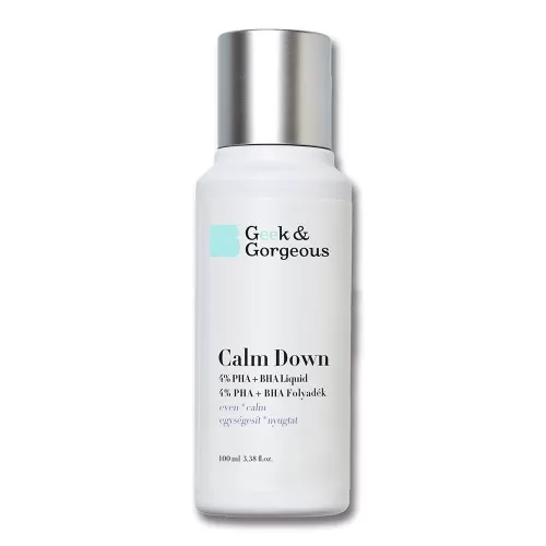 Lotiune exfolianta Calm down, 100 ml, Geek&Gorgeous