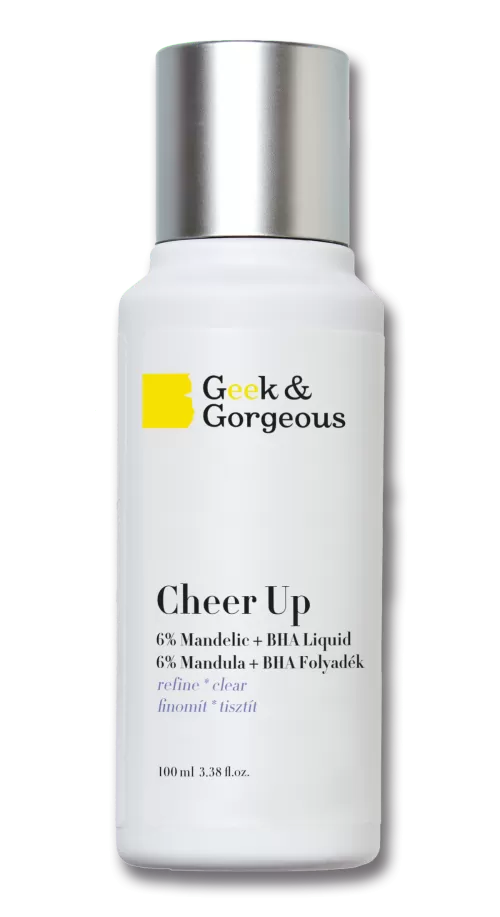 Lotiune exfolianta Cheer Up, 100 ml, Geek&Gorgeous