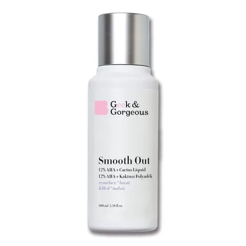 Lotiune exfolianta Smooth Out, 100 ml, Geek&Gorgeous
