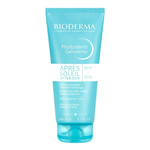 Gel-crema dupa expunerea la soare Photoderm, 200 ml, Bioderma
