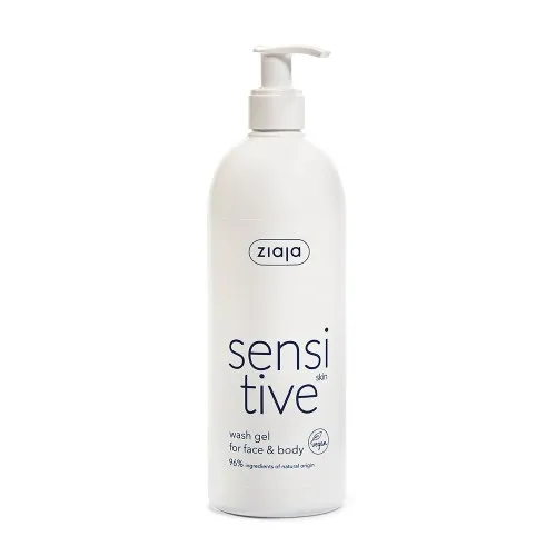 Gel de curatare cremos pentru fata si corp Sensitive, 400 ml, Ziaja