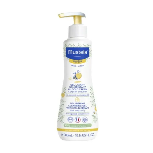 Gel de curatare nutritiv cu Cold Cream, 300 ml, Mustela