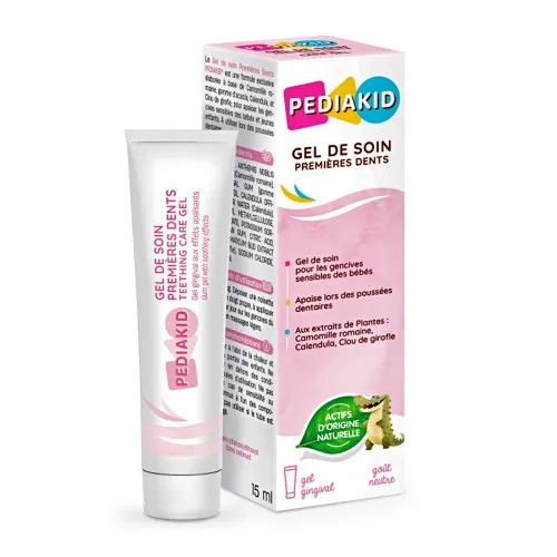Gel de dinti pentru copii, 15ml, Pediakid