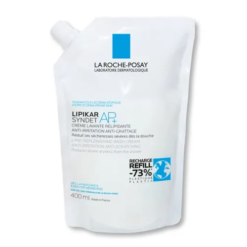 Rezerva Gel de Spalare Lipikar Syndet AP+, 400ml, La Roche Posay