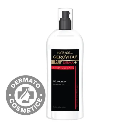 Gel micelar Gerovital H3 Derma Premium Care, 150 ml, Farmec
