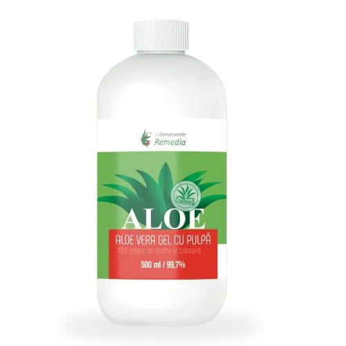 Gel natural de Aloe Vera, 500 ml, Remedia