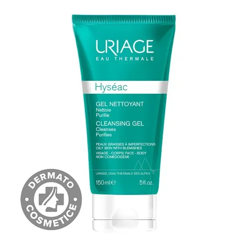 Gel pentru piele grasa Hyseac, 150 ml, Uriage