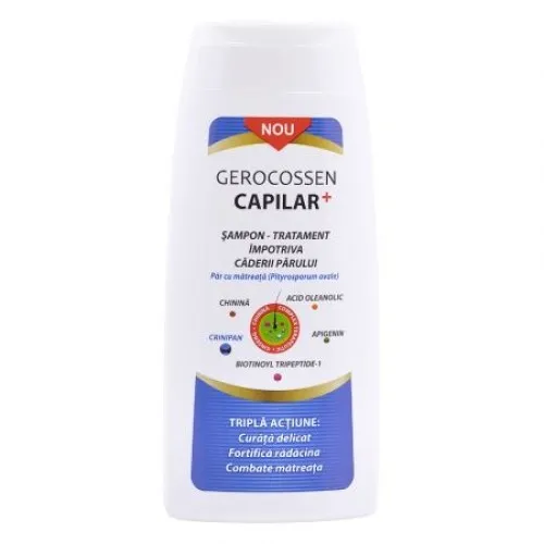 Gerocossen Capilar+ Sampon Tratament Impotriva Caderii Parului pt Par cu Matreata x 275ml