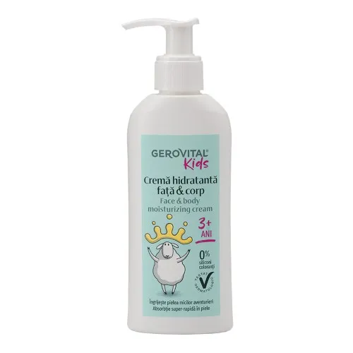 Crema Hidratanta Fata si Corp , 150ml, Gerovital Kids