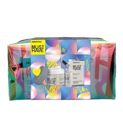 Set Must Have Borseta (Ser Hidratant x 30ml + Sorbet Crema Booster Hidratare x 50ml), Gerovital