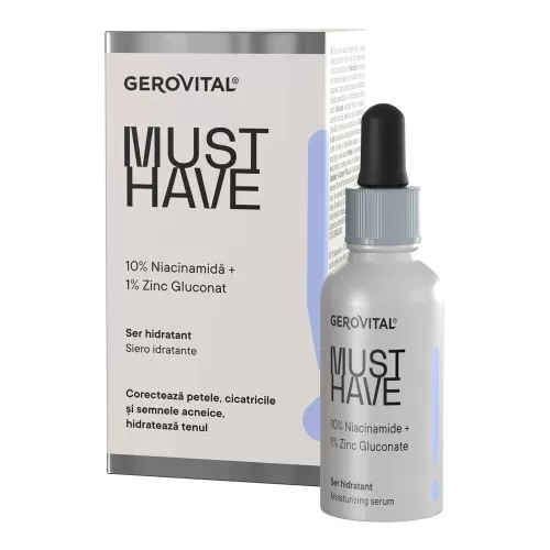 Ser Hidratant, 30 ml, Must Have, Gerovital