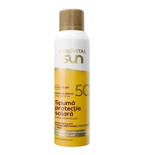 Spuma Protectie Solara SPF50, 150ml, Gerovital