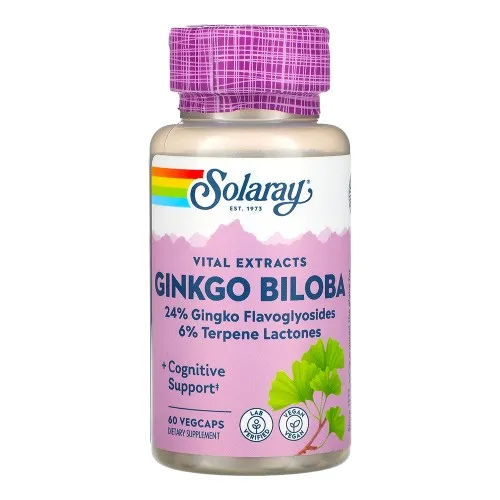 Ginkgo Biloba, 60 capsule vegetale, Secom