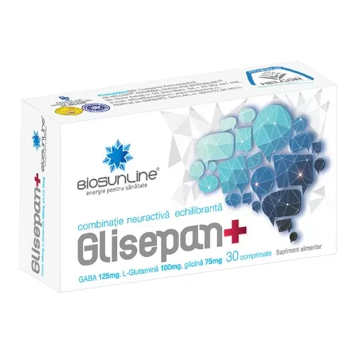 Glisepan, 30 comprimate, Helcor