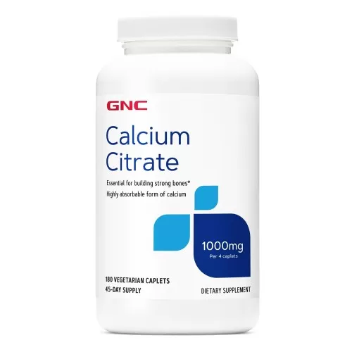 Gnc Calcium Citrate 1000 Mg, Calciu Citrat, 180 Tb