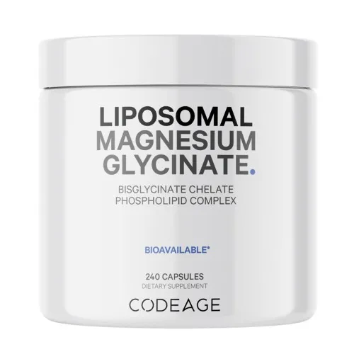 Magneziu Bisglicinat Lipozomal cu BioPerine® - Formula Avansata pentru Absorbtie Superioara, 240 capsule, GNC