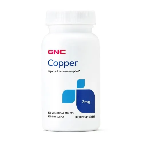 Copper 2 mg, Cupru, 100 tb, GNC