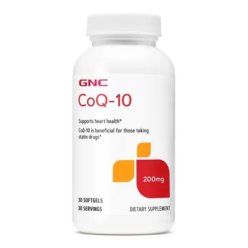 CoQ-10 200mg, 30 capsule vegetale, GNC