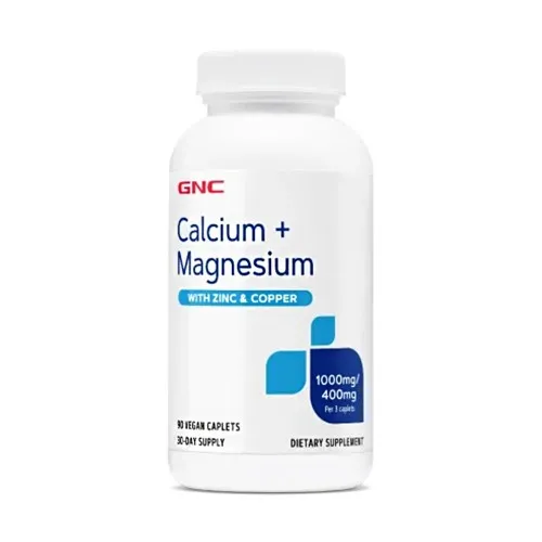 Formula Premium de Calciu, Magneziu, Zinc si Cupru, 90 capsule, GNC