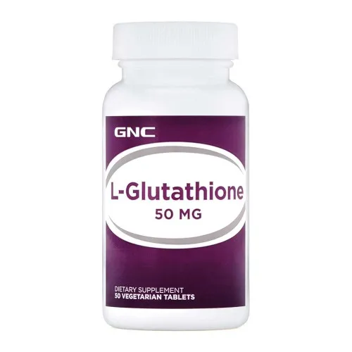 L-Glutathione 50mg, 50 tablete, GNC