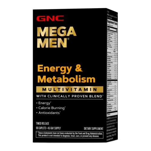 GNC Mega Men Energy & Metabolism, 90 tablete