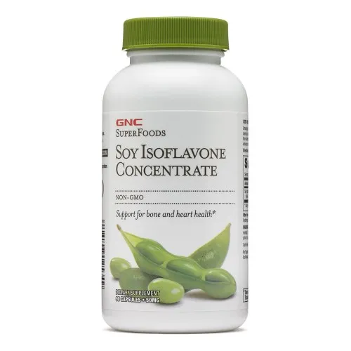 SuperFoods Isoflavone din Soia, 90 capsule, GNC