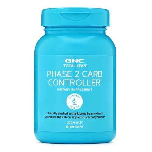 Total Lean Phase 2 Carb Controller, Controlul Carbohidratilor, 120 capsule, Gnc