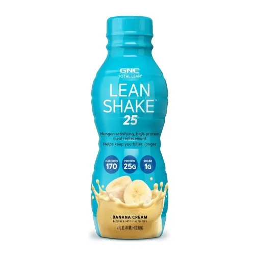 Shake 25 Proteic cu Aroma de Banane, 414ml, GNC Total Lean