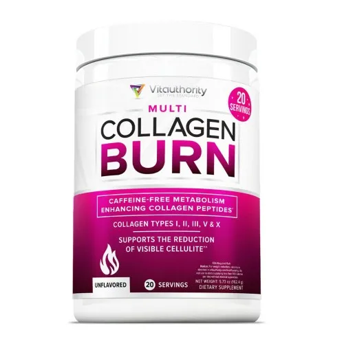 Vitauthority Multi Collagen Burn, pulbere, 162.4g, GNC