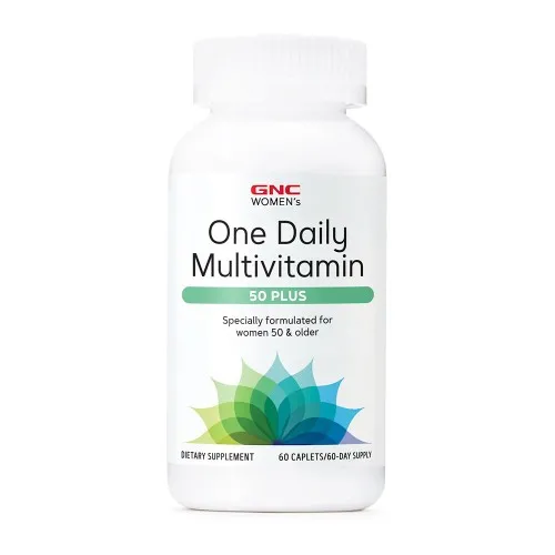 Complex Multivitaminte pentru femei 50 Plus One Daily, 60 tablete, GNC