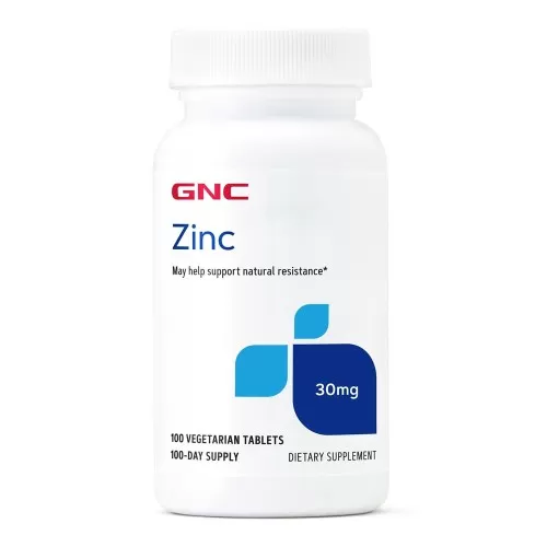 Zinc 30 mg, 100 tablete, GNC