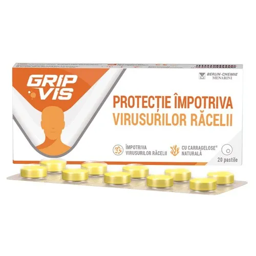 GripVis, 20 pastile, Berlin-Chemie