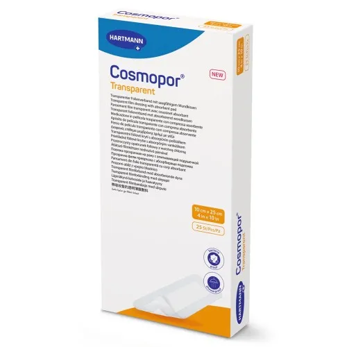 Cosmopor Steril Transparent 10/25cm, 25 bucati, Hartmann