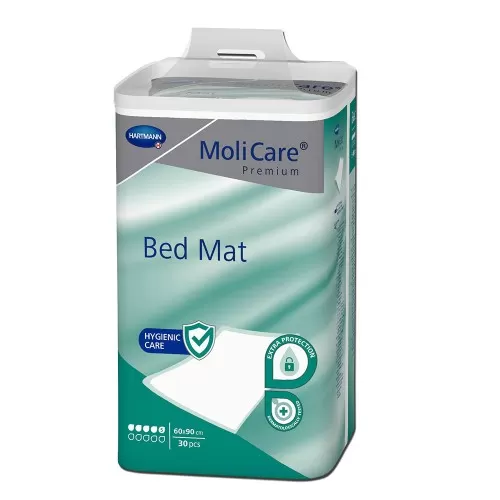 Aleze MoliCare Premium Bed Mat 5 picaturi 60 x 90 cm (161065), 30 bucati, Hartmann