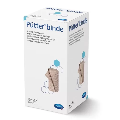 Fasa elastica pentru compresie puternica, 12cm x 5m, Putter