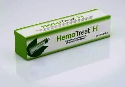 Unguent pentru hemoroizi Hemotreat H, 25 ml, GlobalTreat